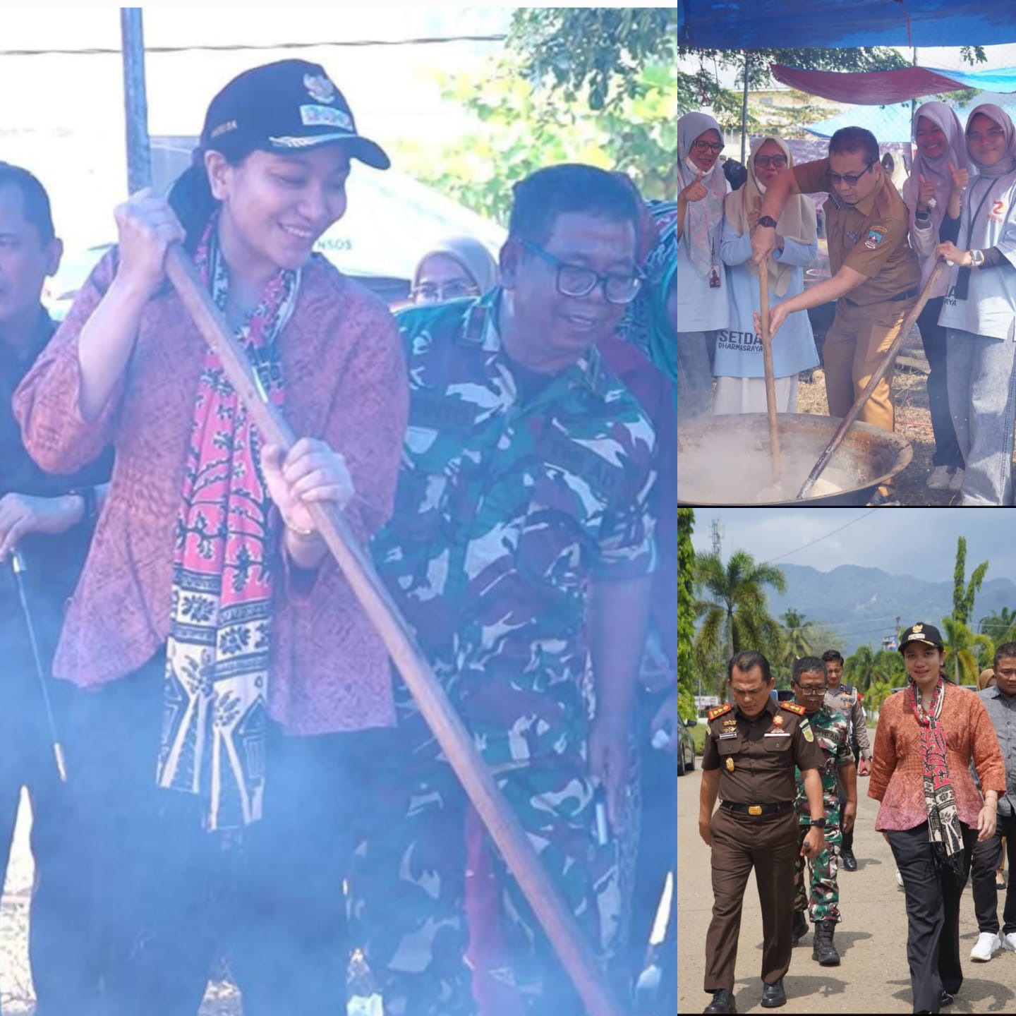 Dharmasraya Peduli: Masak 2 Ton Rendang Untuk Korban Bencana Hidrometeorologi Sumatra